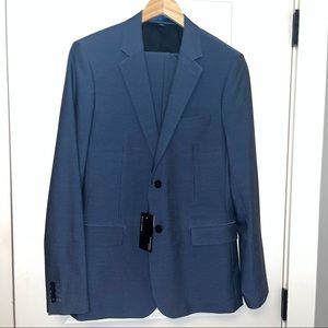Mens slim fit suit jacket and pants 40R 32/32